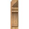 Ekena Millwork Olympic Rough Sawn Arts and Crafts Outlooker, Western Red Cedar, 8"W x 20"D x 28"H OUT08X20X28OLY03RWR - alternate 2